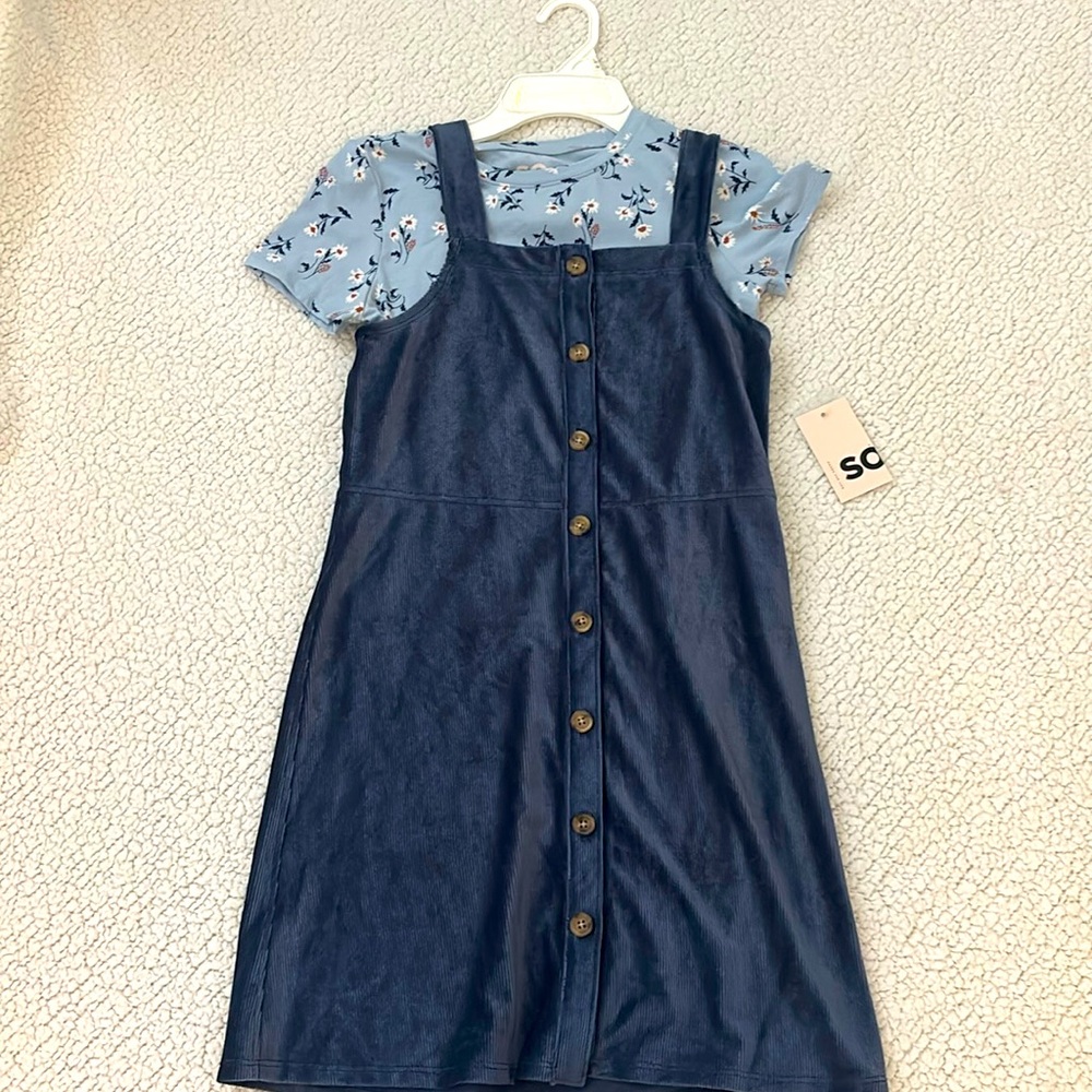 brand new dress with under shirt